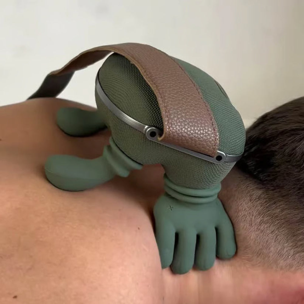 Portable Heated Neck Massager — Adjustable Warmth, Kneading & Vibration Therapy