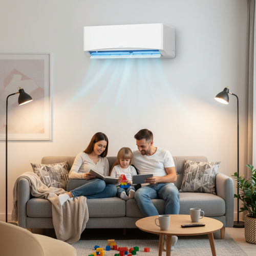 12000 BTU Portable AC — Rapid Cooling and Heating Modes