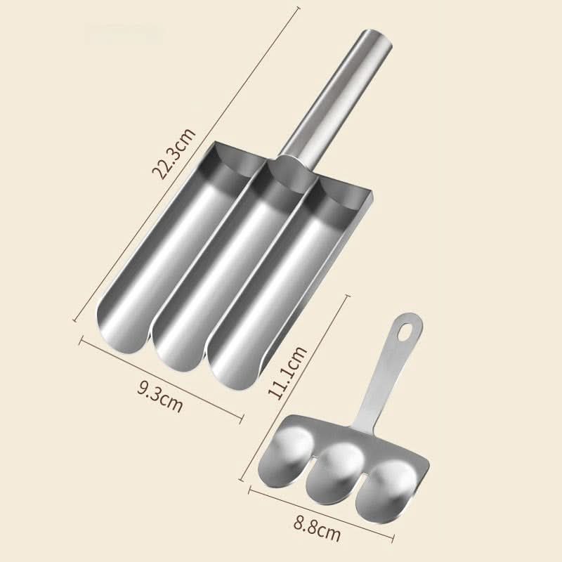 Moule pour boulettes de viande en acier inoxydable | meowbutter