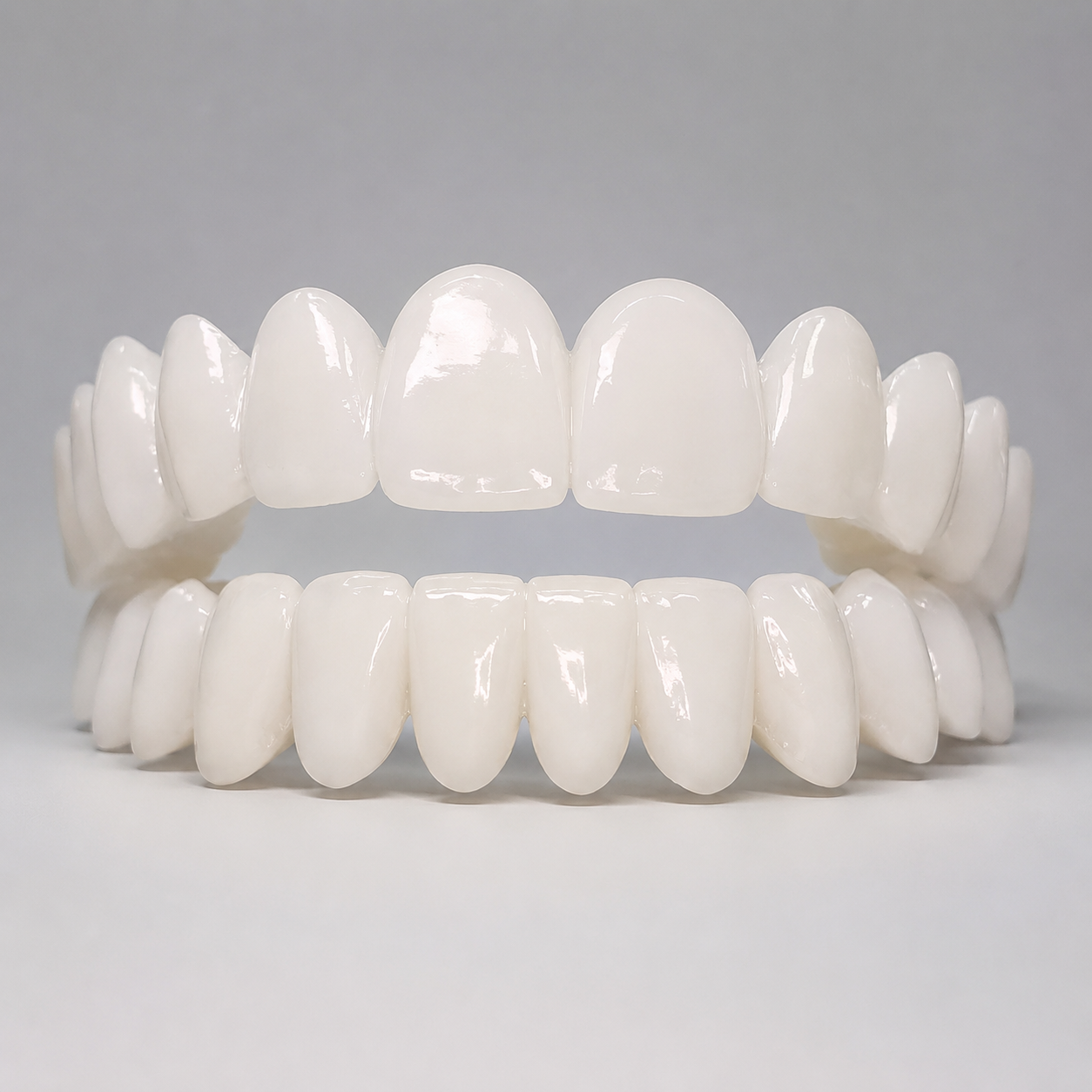 Cobertura Dentária Cosmética Snap-On - Facetas de Sorriso Reutilizáveis - Design de Aspeto Natural | meowbutter
