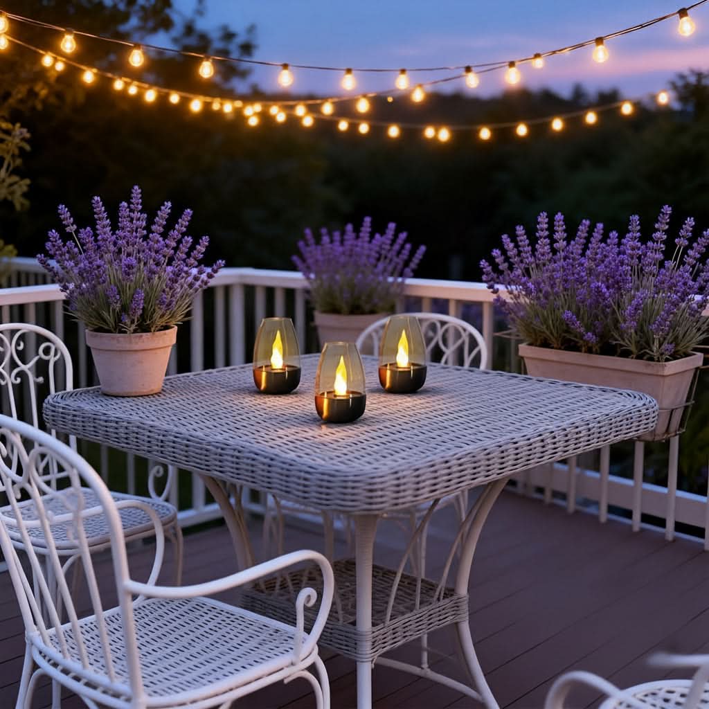 Solar LED Stainless Steel Candle Light with Simulated Flame | meowbutter