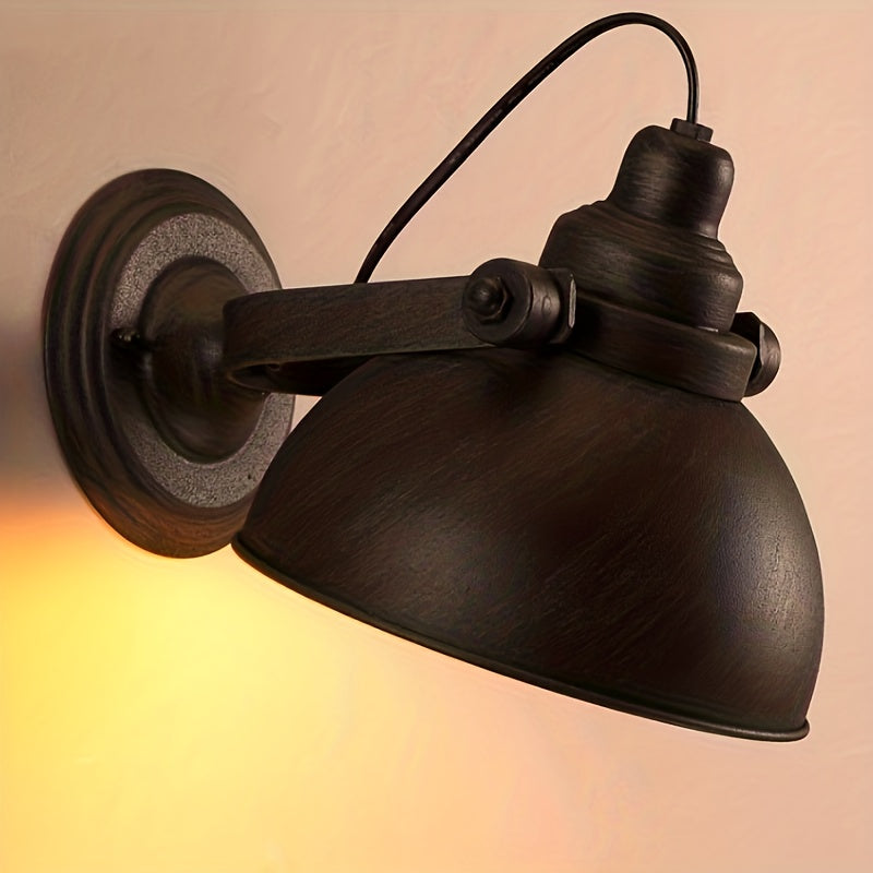 Lampada da parete industrial vintage | Applique in metallo retrò | Meowbutter