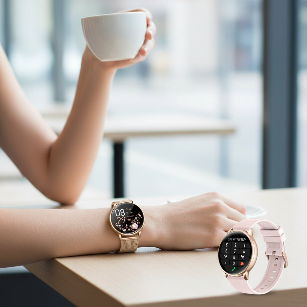 Fitness Tracker Smartwatch Heart Rate Monitoring | Meowbutter