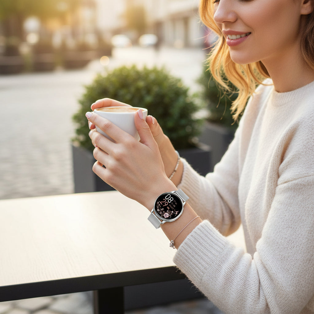 Fitness Tracker Smartwatch Heart Rate Monitoring | Meowbutter