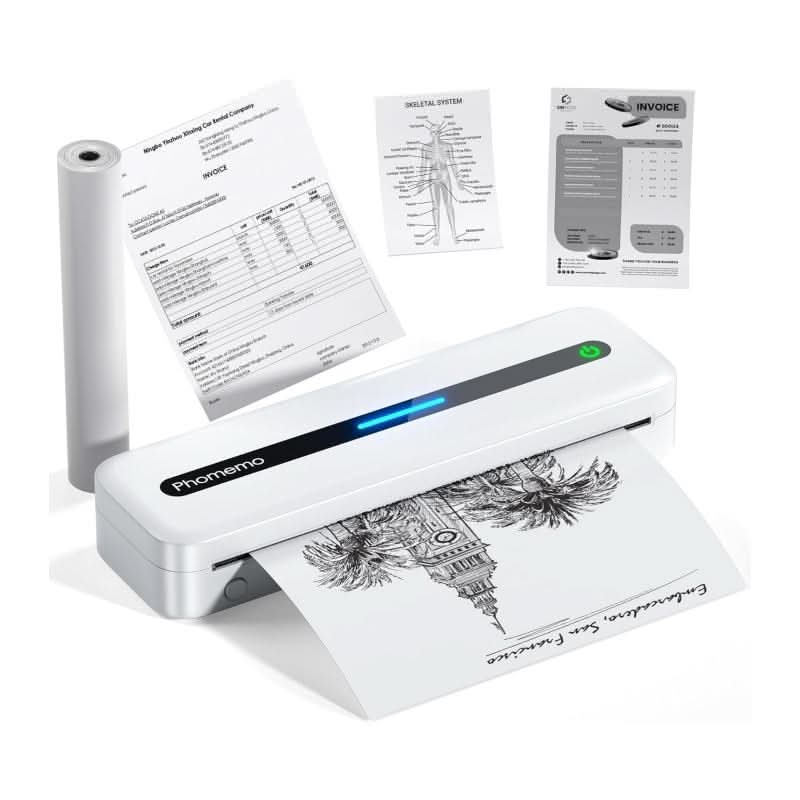 Print Anywhere, No Ink Needed – Portable Thermal Printer for Phone & Laptop