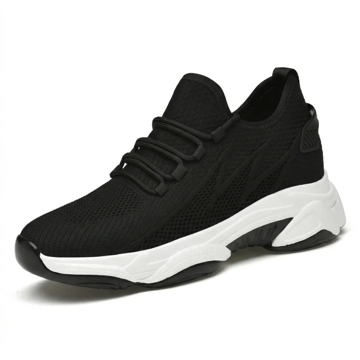 Flash 9cm Height Increasing Shoes For Women With Invisible Lift