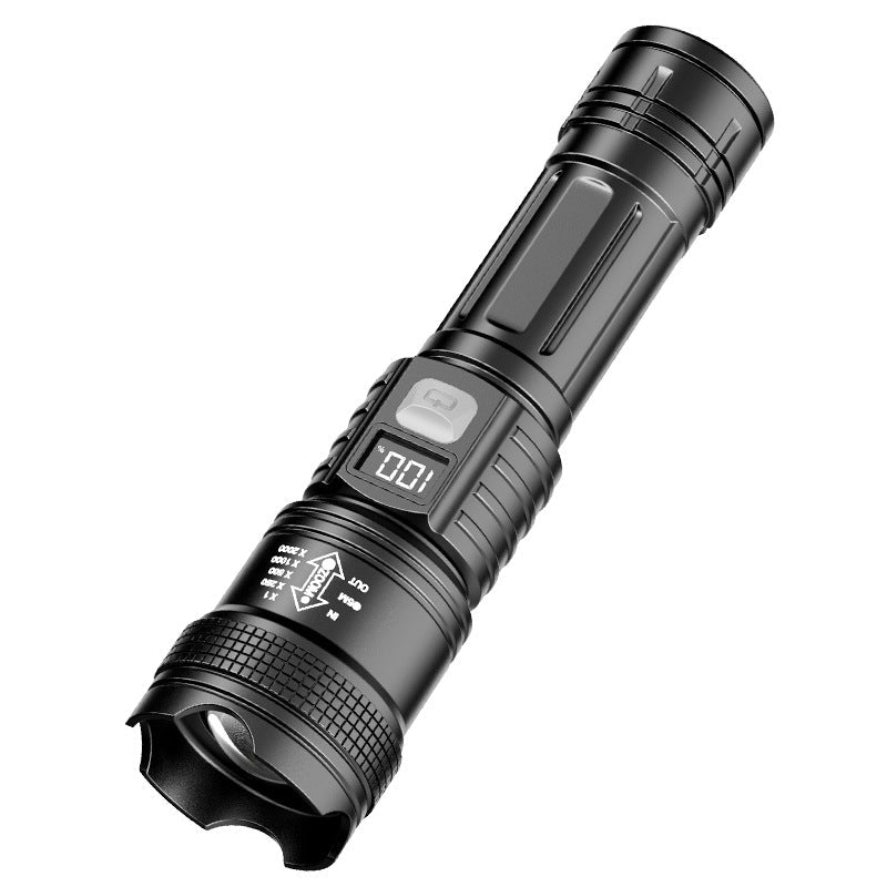 Rechargeable LED Flashlight — Solid Aluminum Body