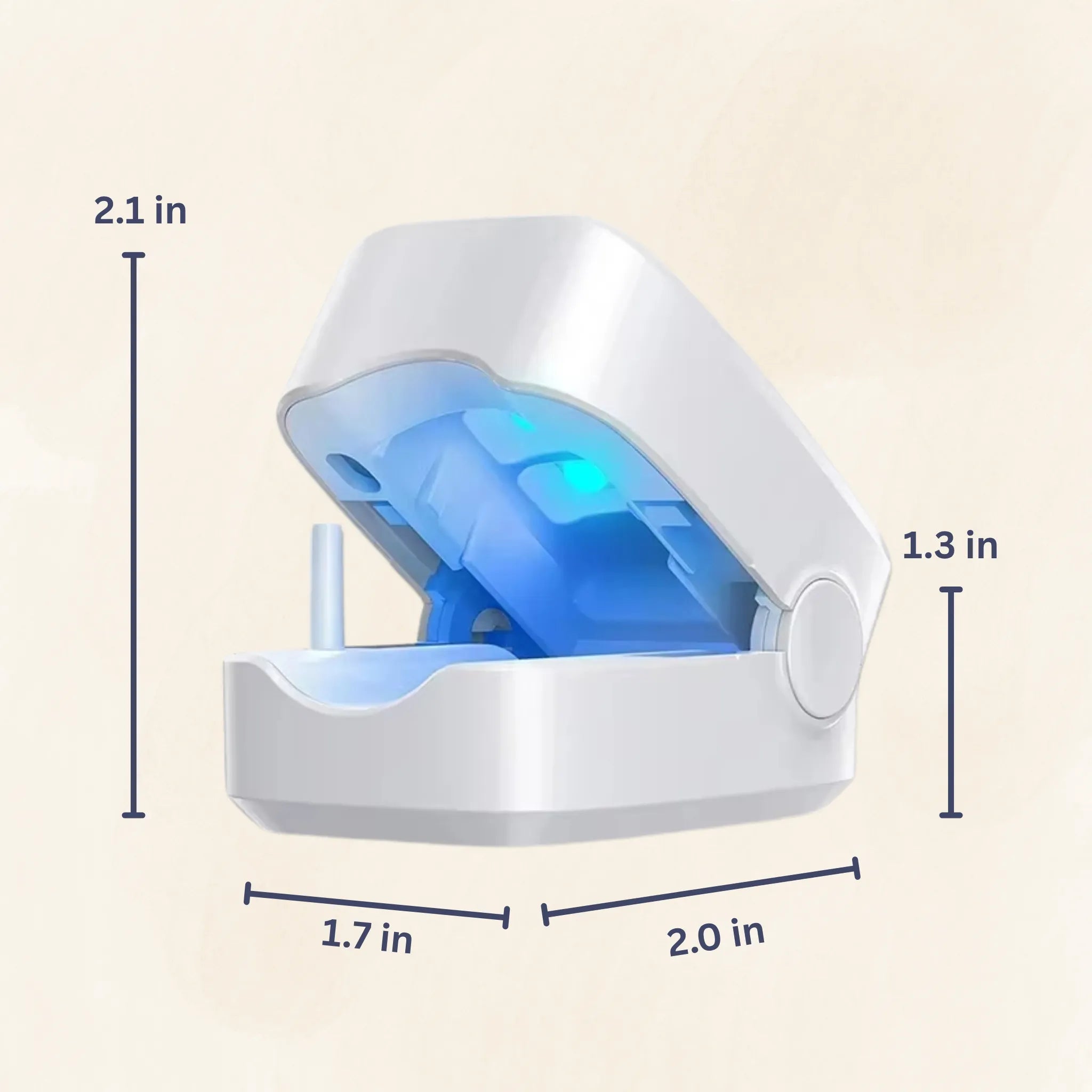 UV Light Nail Care Device - Rechargeable Battery - Portable - 4-Hour Runtime - 300g - Home Use | meowbutter