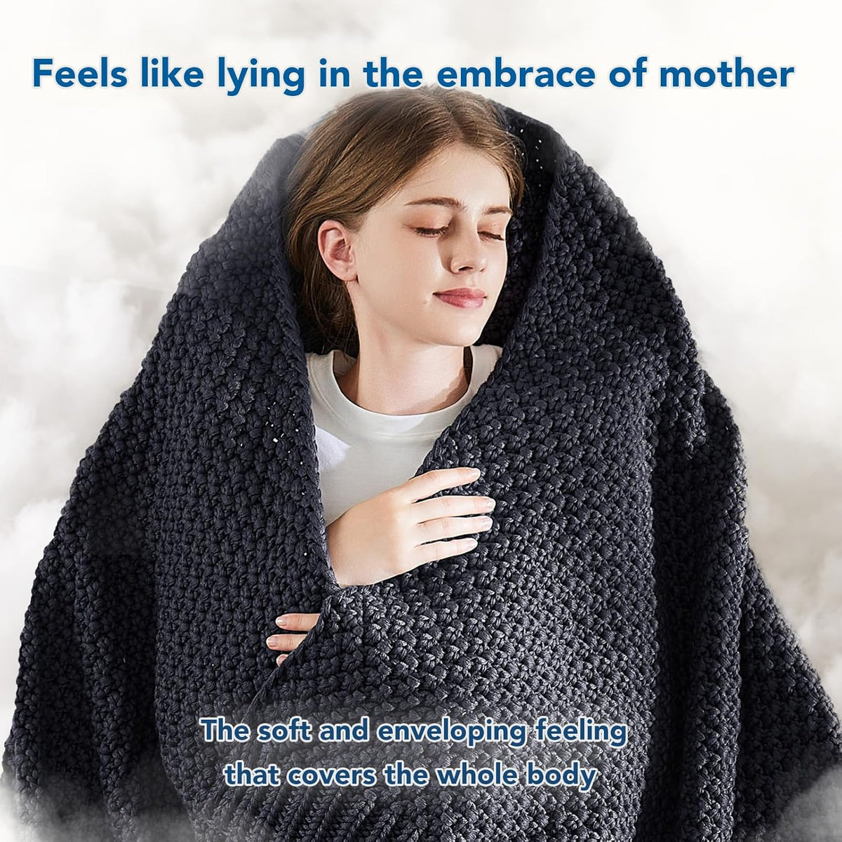Cozy Comfort vektteppe — kjølende mikrofibertrekk, jevnt fordelt fyll