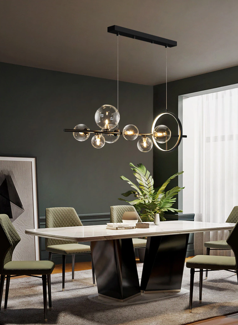 Liora Glass Bubble Chandelier | Orntli