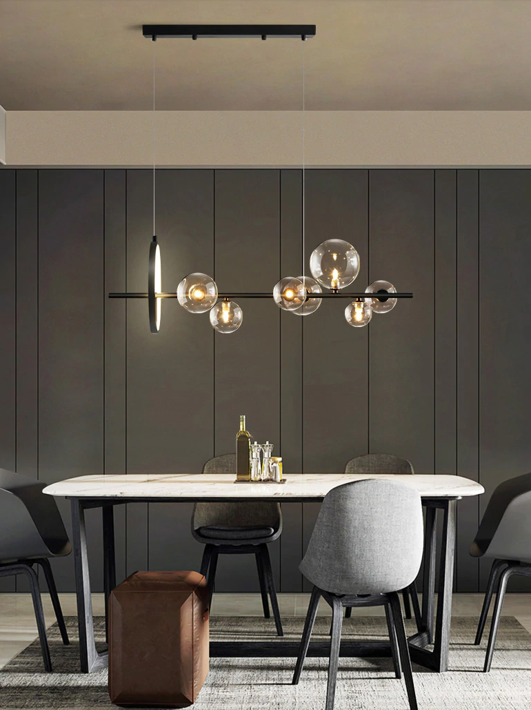 Liora Glass Bubble Chandelier | Orntli