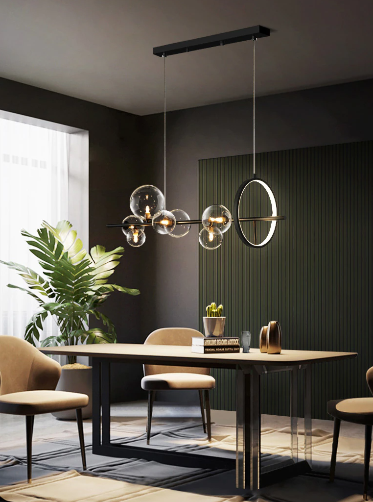 Liora Glass Bubble Chandelier | Orntli