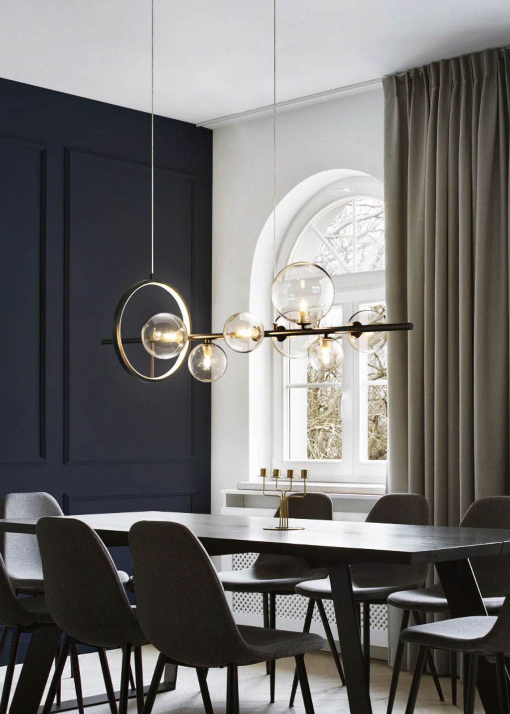 Liora Glass Bubble Chandelier | Orntli