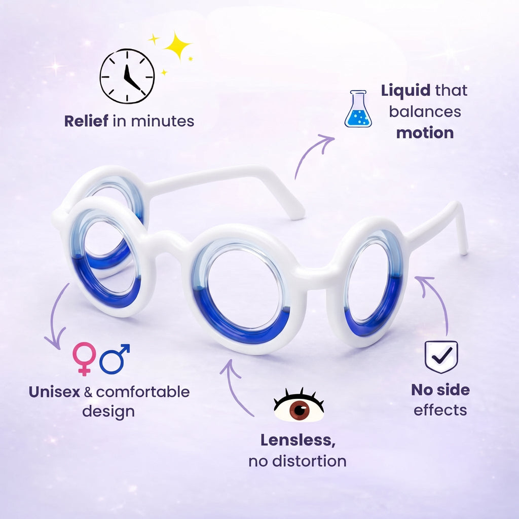 CalmMotion Balance Glasses For Visual Comfort On The Go