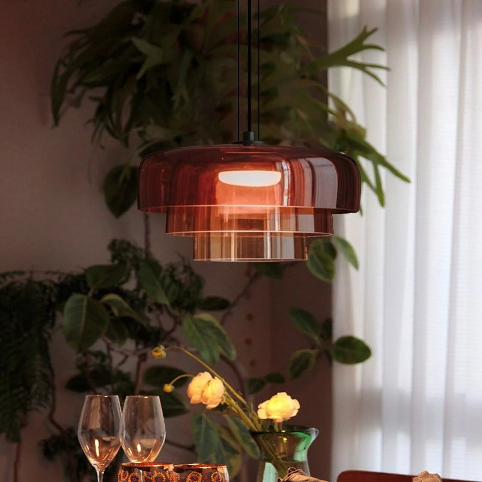 Luma Glass Ceiling Light | Orntli