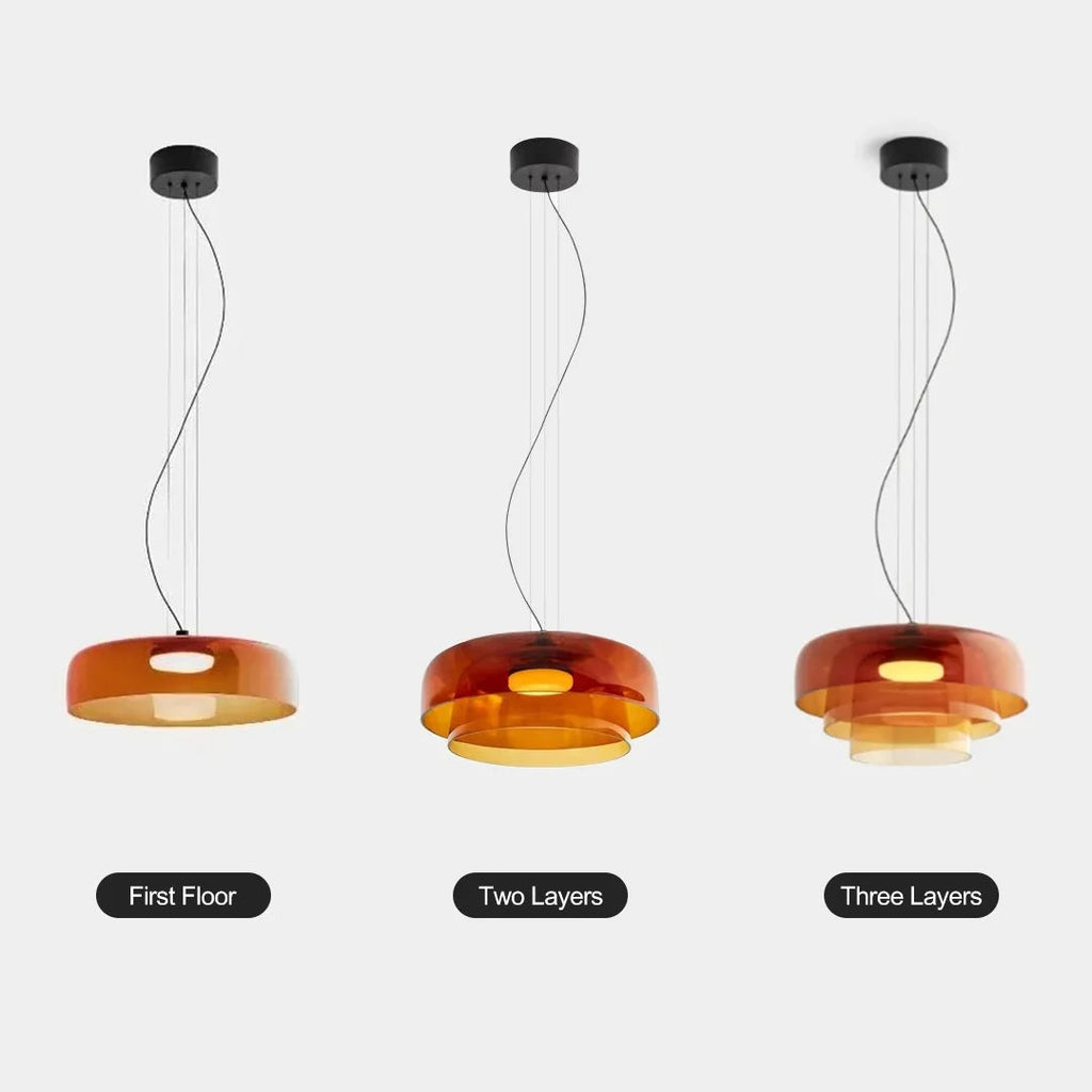 Luma Glass Ceiling Light | Orntli