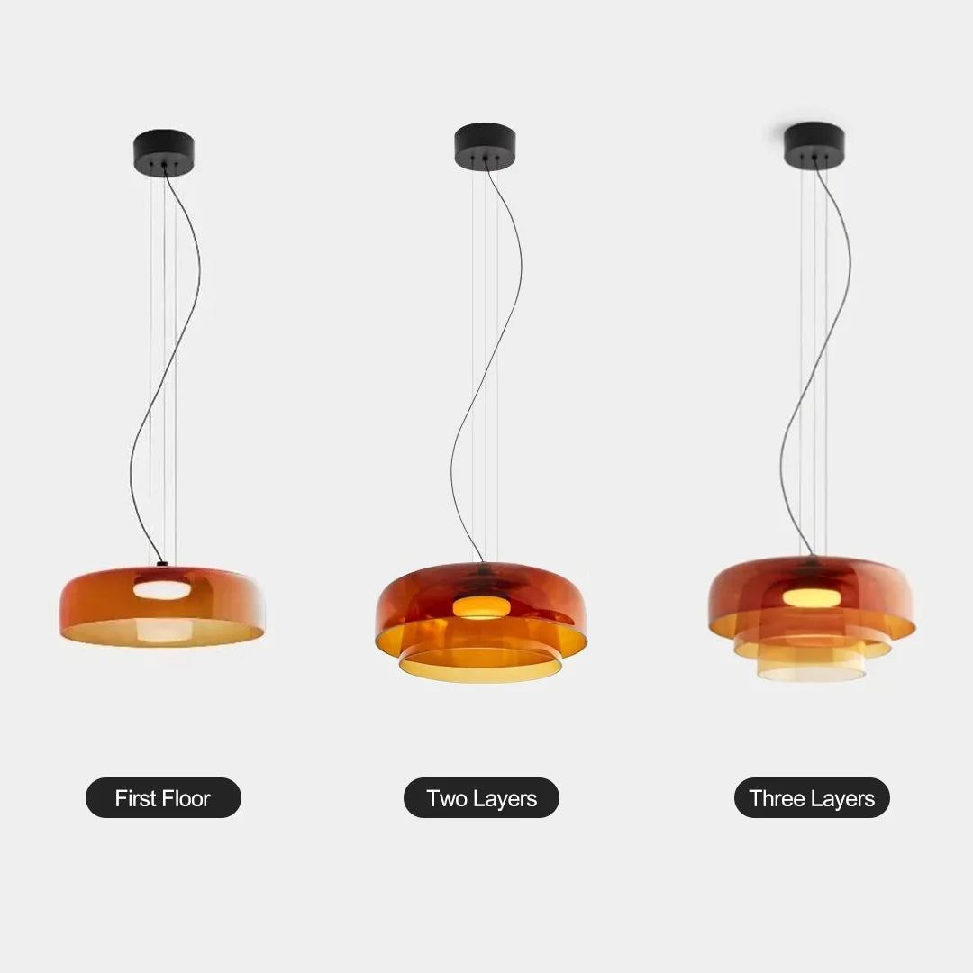 Luma Glass Ceiling Light | Orntli