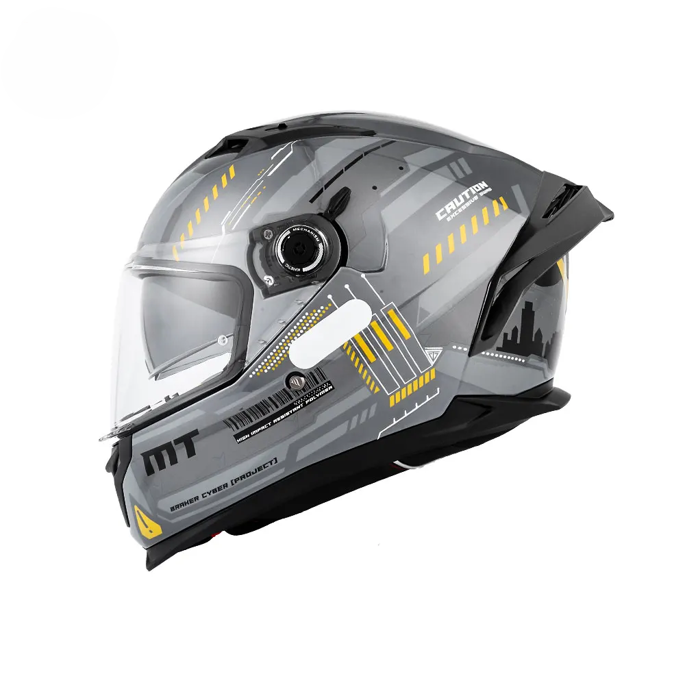 Casco Integral MT Braker SV de Doble Lente - Certificado DOT y ECE - Meowbutter