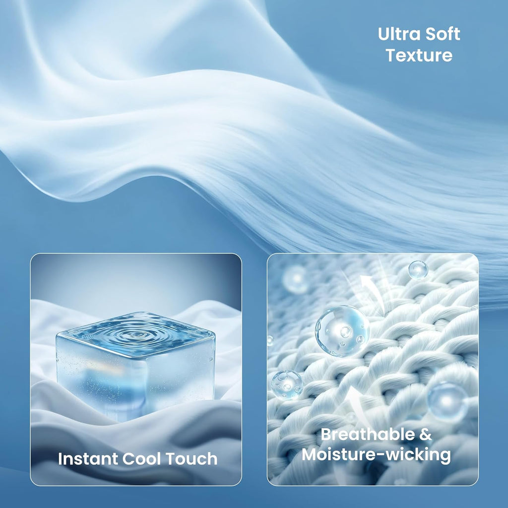 Lekki koc chłodzący Cooling Comfort Collection — technologia NANOTEX Coolest