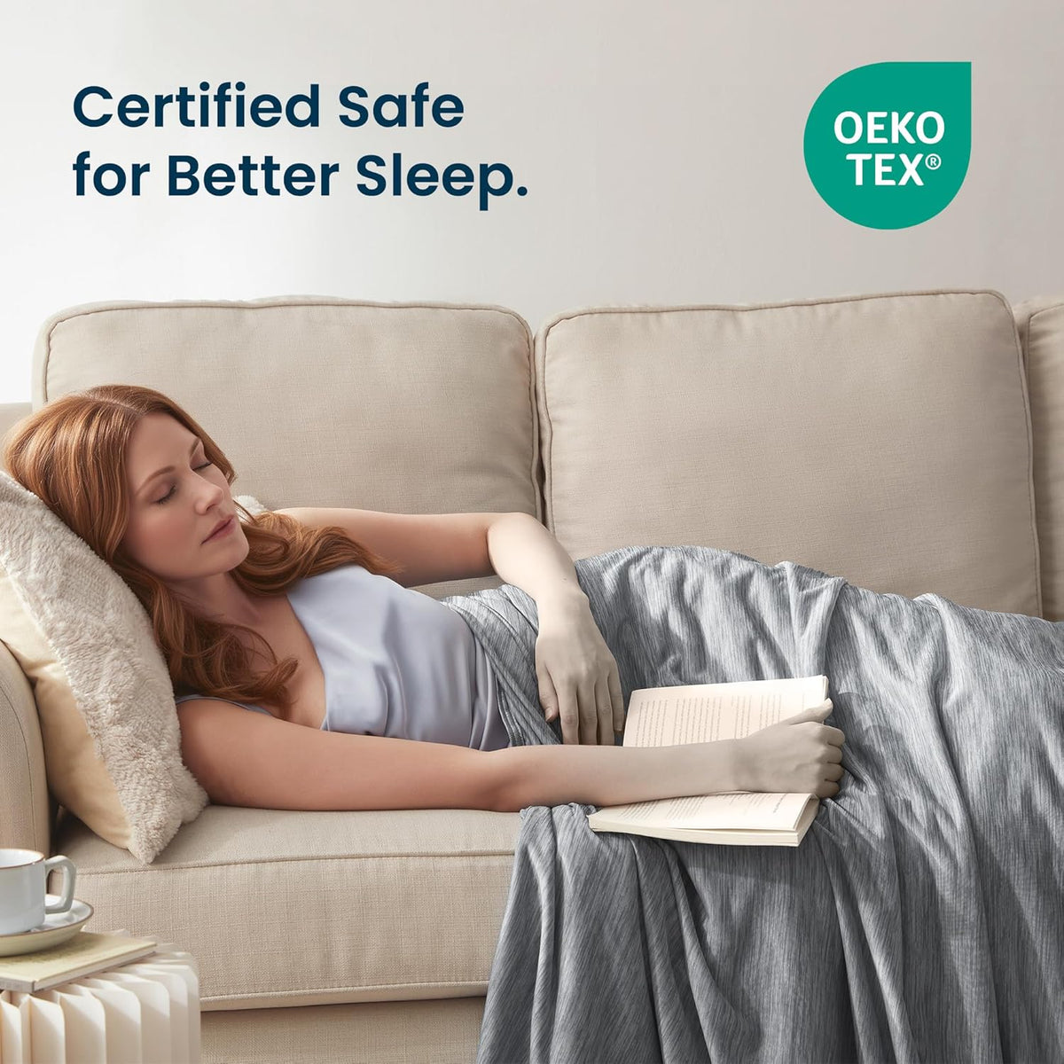 Lekki koc chłodzący Cooling Comfort Collection — technologia NANOTEX Coolest