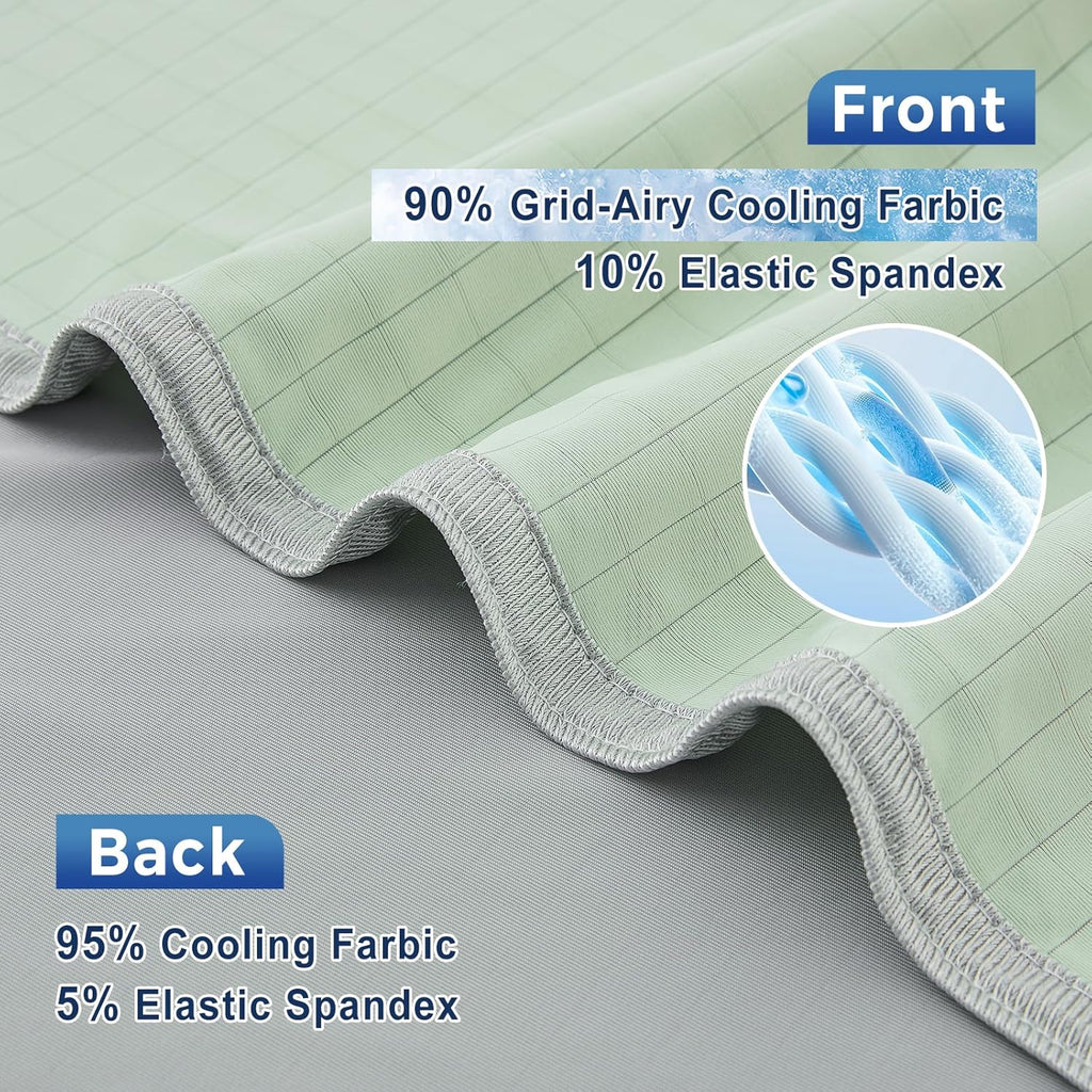 Chill Comfort Reversible Cooling Blanket — Breathable Design, Rapid Heat Extraction