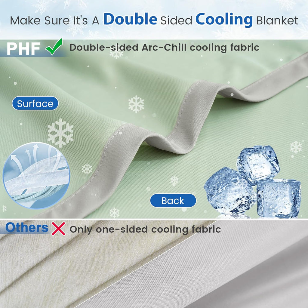 Chill Comfort Arc-Chill Tech Double-Layer Lightweight Cooling Blanket