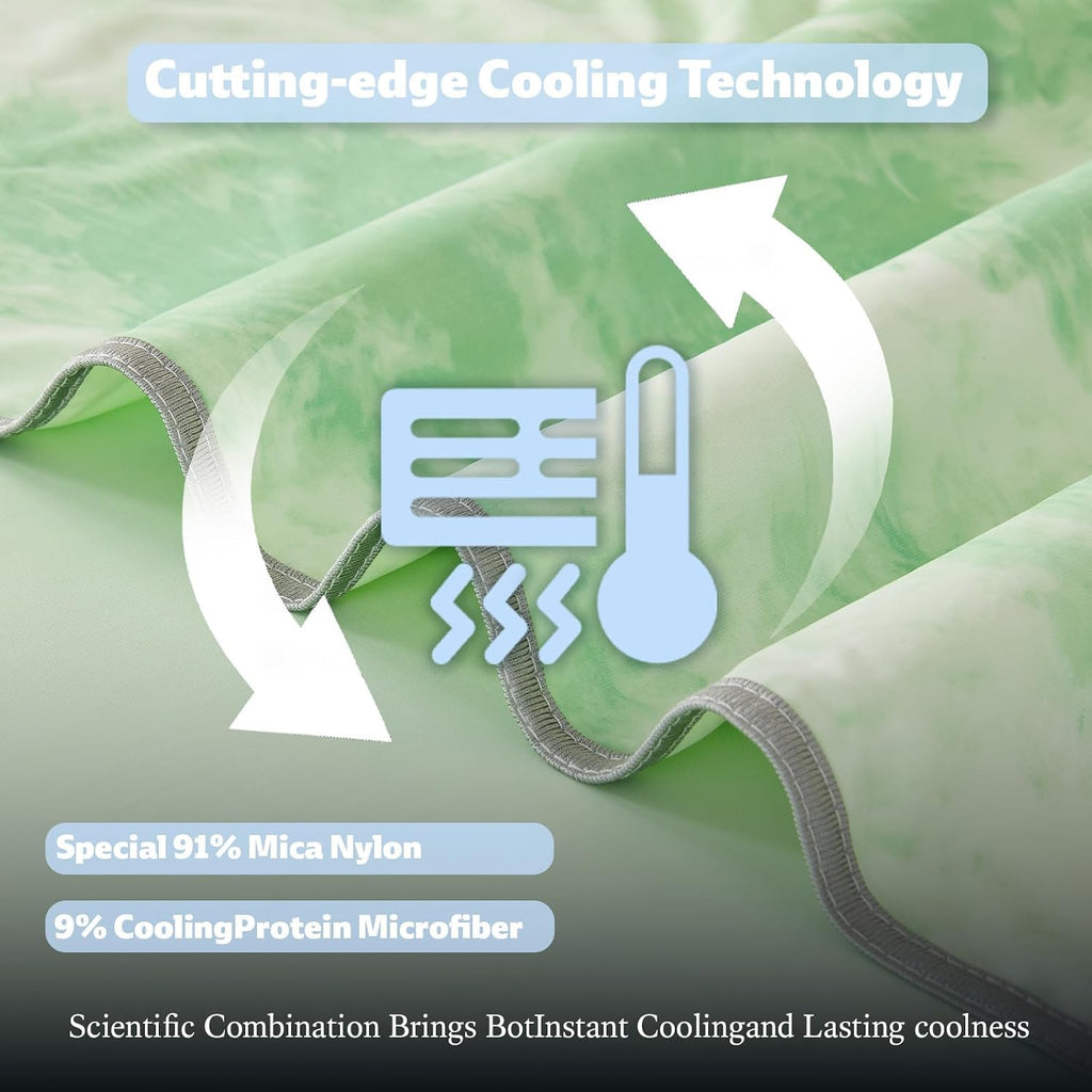 Chill Comfort Cooling Blanket — Lightweight Moisture-Wicking Cool Fabric