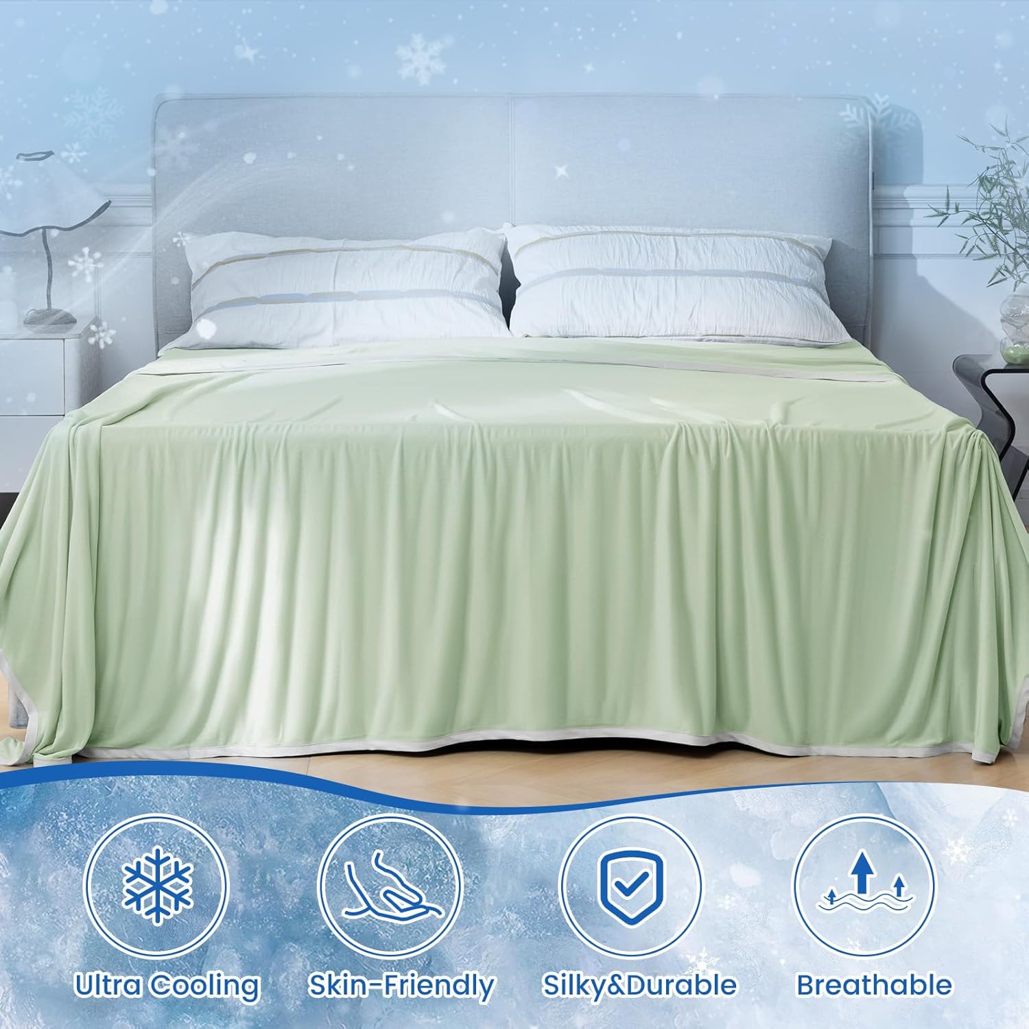 Chill Comfort Arc-Chill Tech Double-Layer Lightweight Cooling Blanket