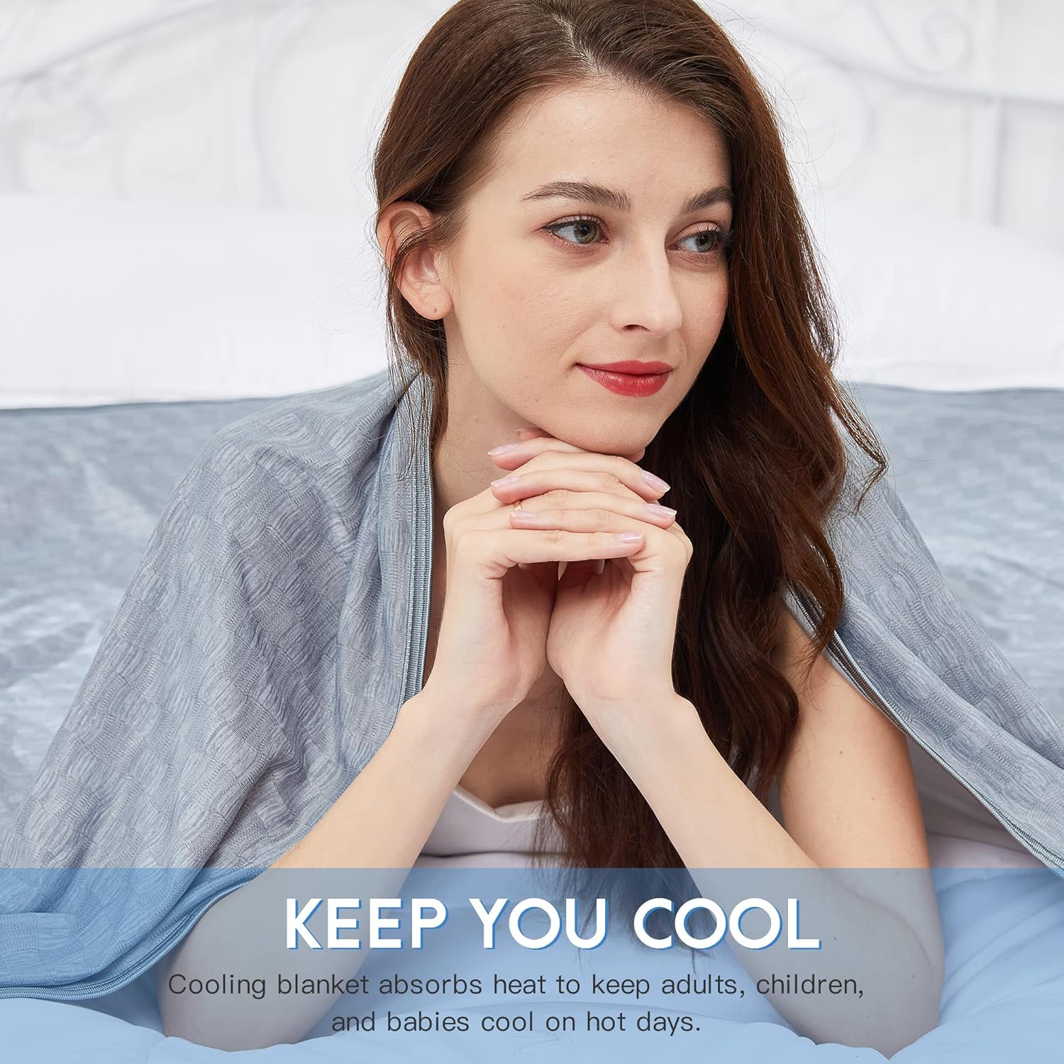 Chill Comfort Cooling Blanket — Double-Sided Cold Effect Surface