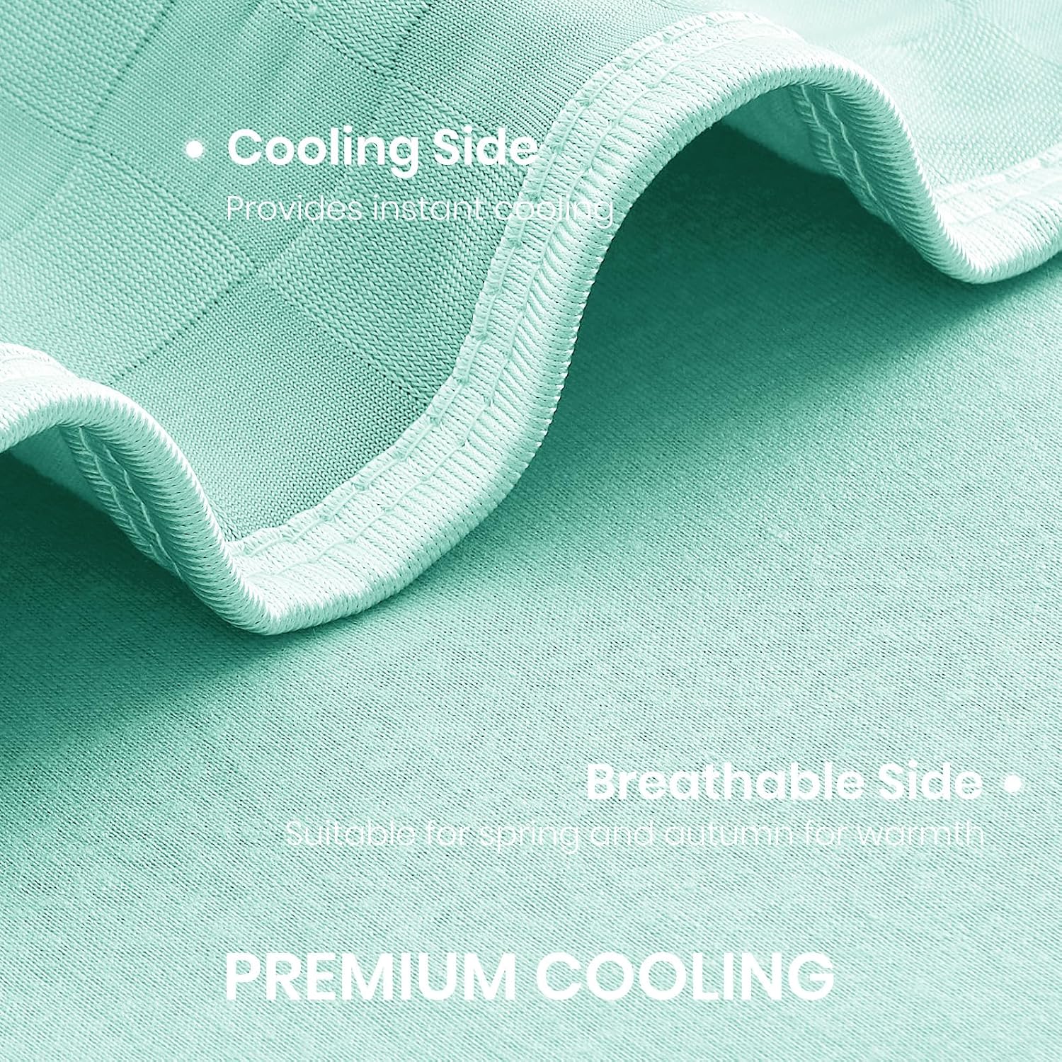 Chill Comfort Arc-Chill Technology Cooling Blanket — Soft Lightweight Fabric
