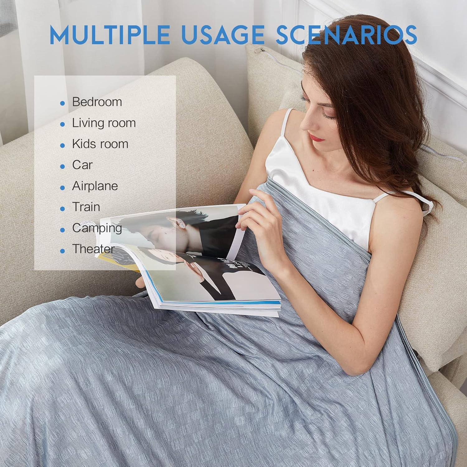 Chill Comfort Cooling Blanket — Double-Sided Cold Effect Surface