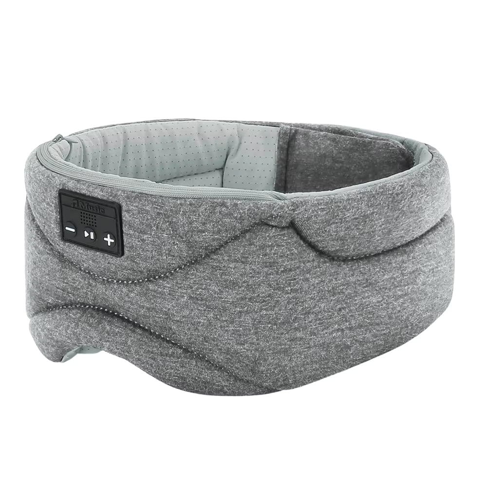 ComfortZone Bluetooth Sleep Mask — Light Blocking Contour, Soft Integrated Speakers