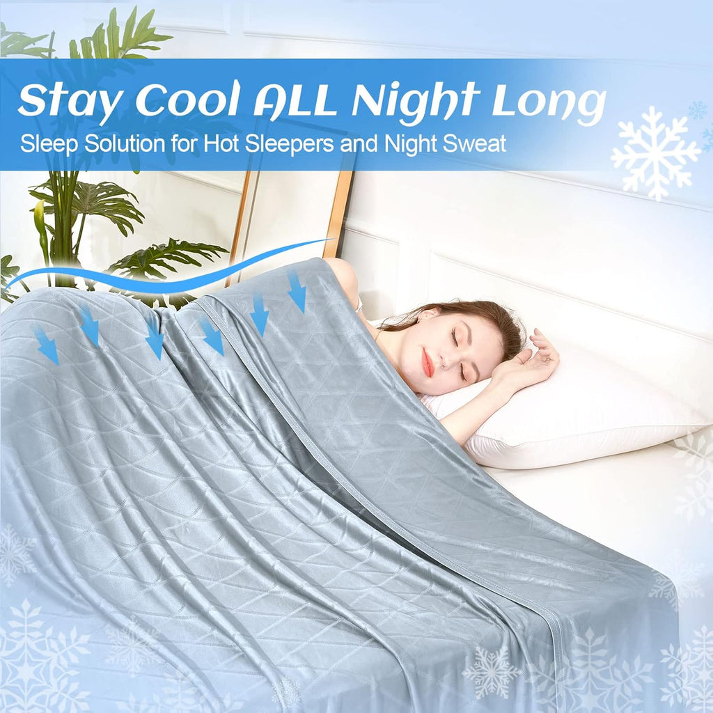 Lehká chladivá přikrývka Cool Comfort — dvouvrstvá regulace teploty
