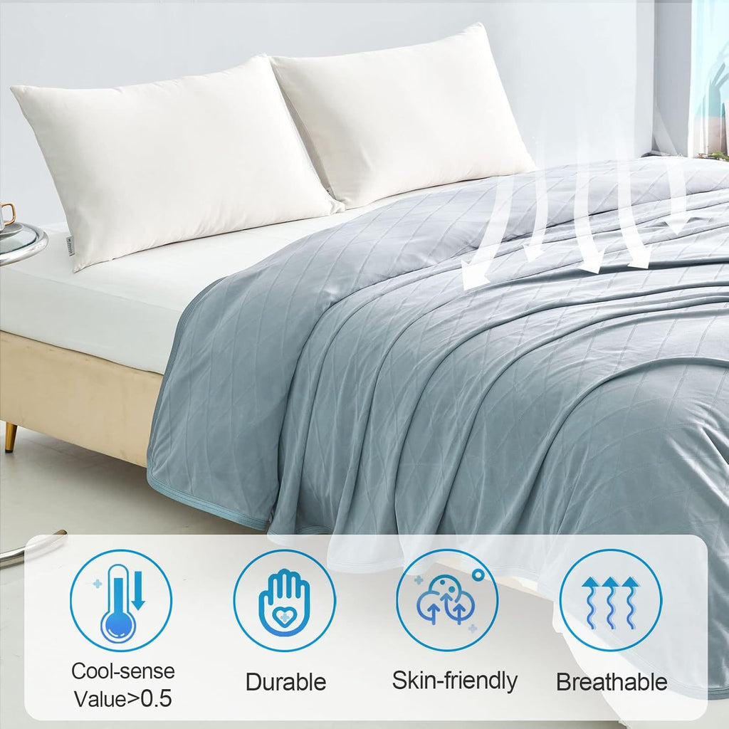 Lehká chladivá přikrývka Cool Comfort — dvouvrstvá regulace teploty