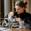 Set de construcción de ladrillos modelo Casa Embrujada de juguete para Halloween | Meowbutter