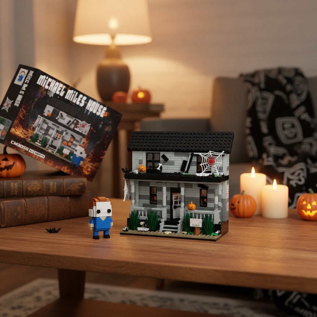 Kit de Construção Casa Assombrada de Brinquedos de Halloween | Meowbutter