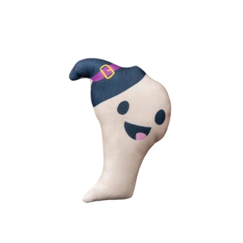 Halloween Toys Interactive Plush Cat Toy Fun Ghost Design | Meowbutter