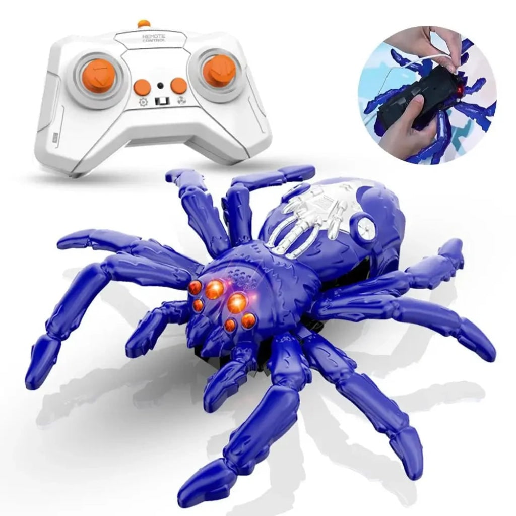 Halloween Toys Remote Control Spider Decoration Jumping | Meowbutter