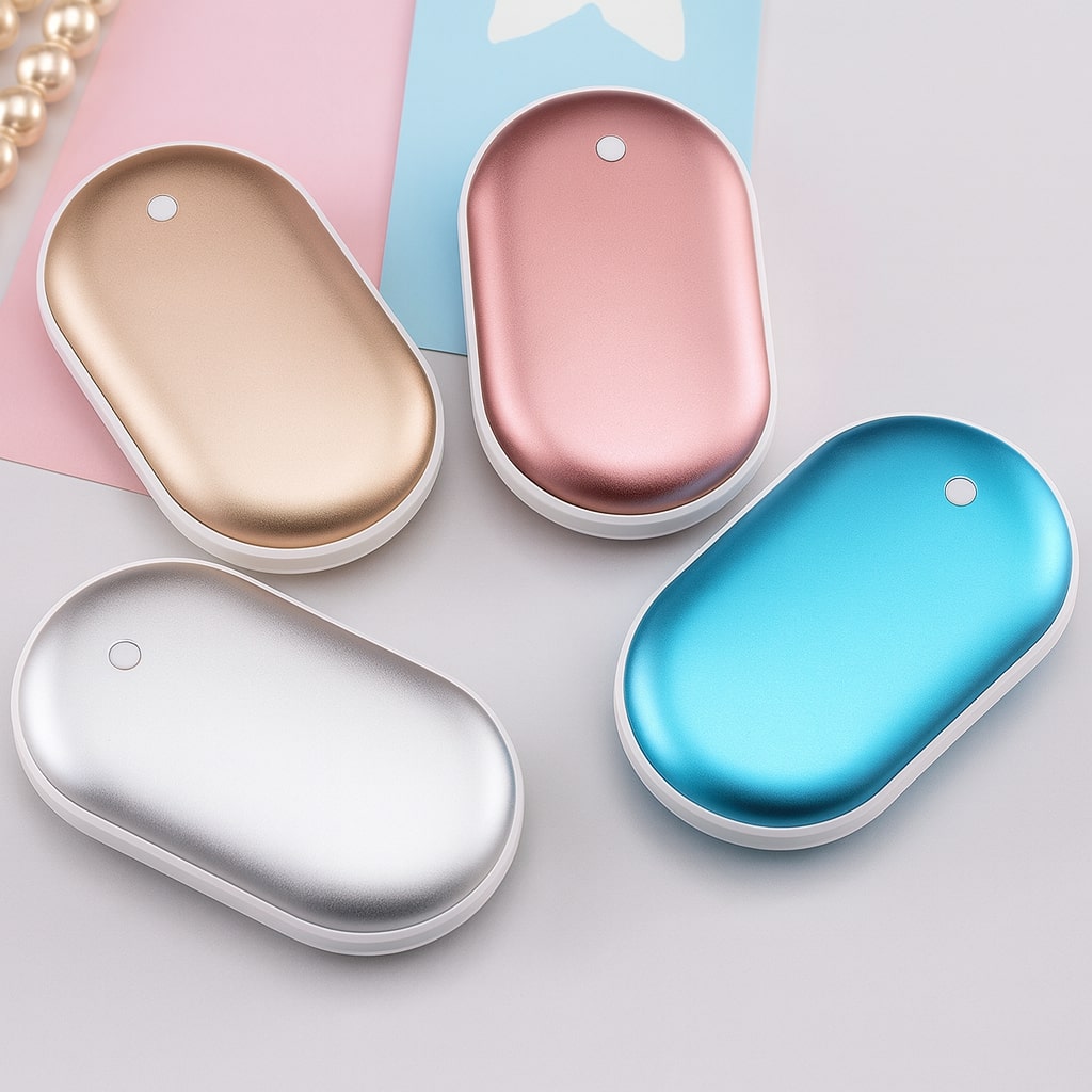Scaldamani elettrico ricaricabile e portatile con funzione di power bank | Meowbutter