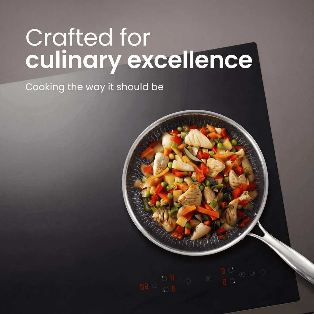 Premium Pure Titanium Non-Stick Pan for Clean Cooking and Lifetime Durability