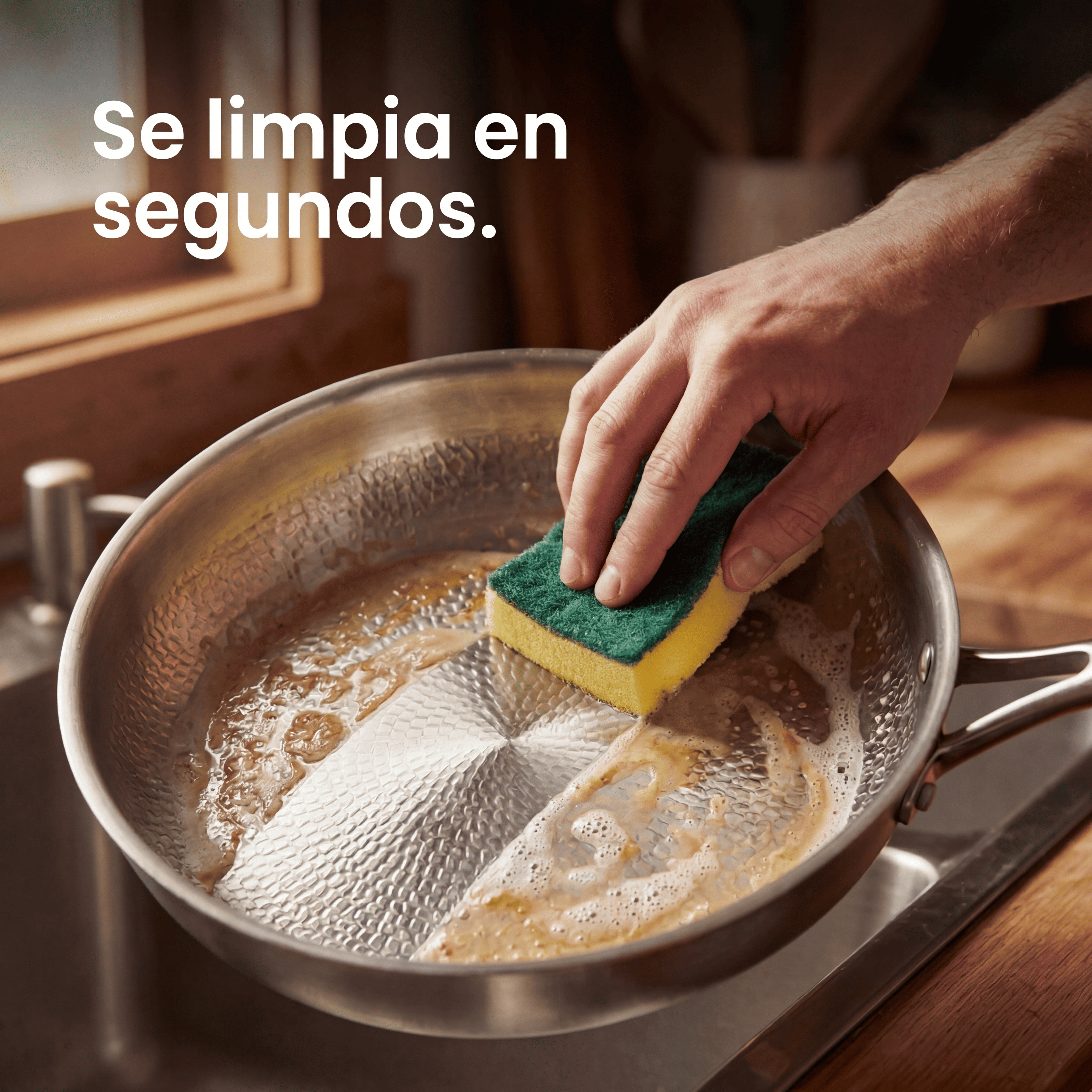 Premium Titanium Fry Pan: Natural Non-Stick Cooking Without Chemicals