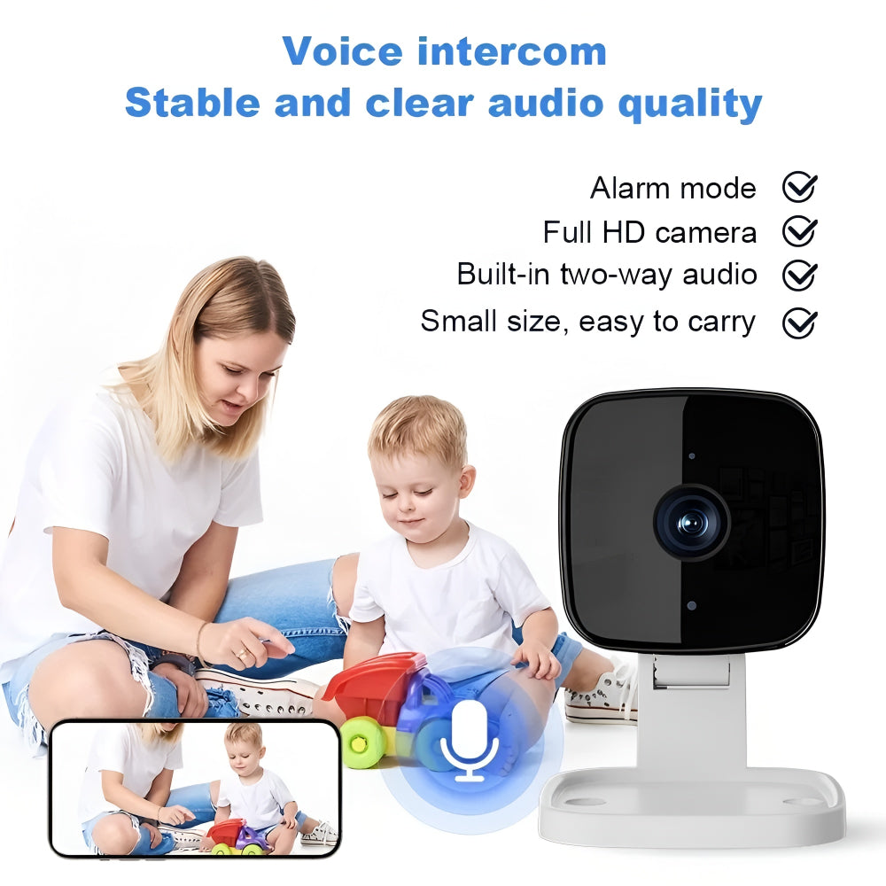 Security Camera Baby Monitor WiFi Indoor Camera Device | Meowbutter