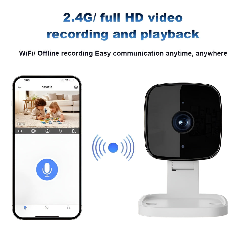 Security Camera Baby Monitor WiFi Indoor Camera Device | Meowbutter