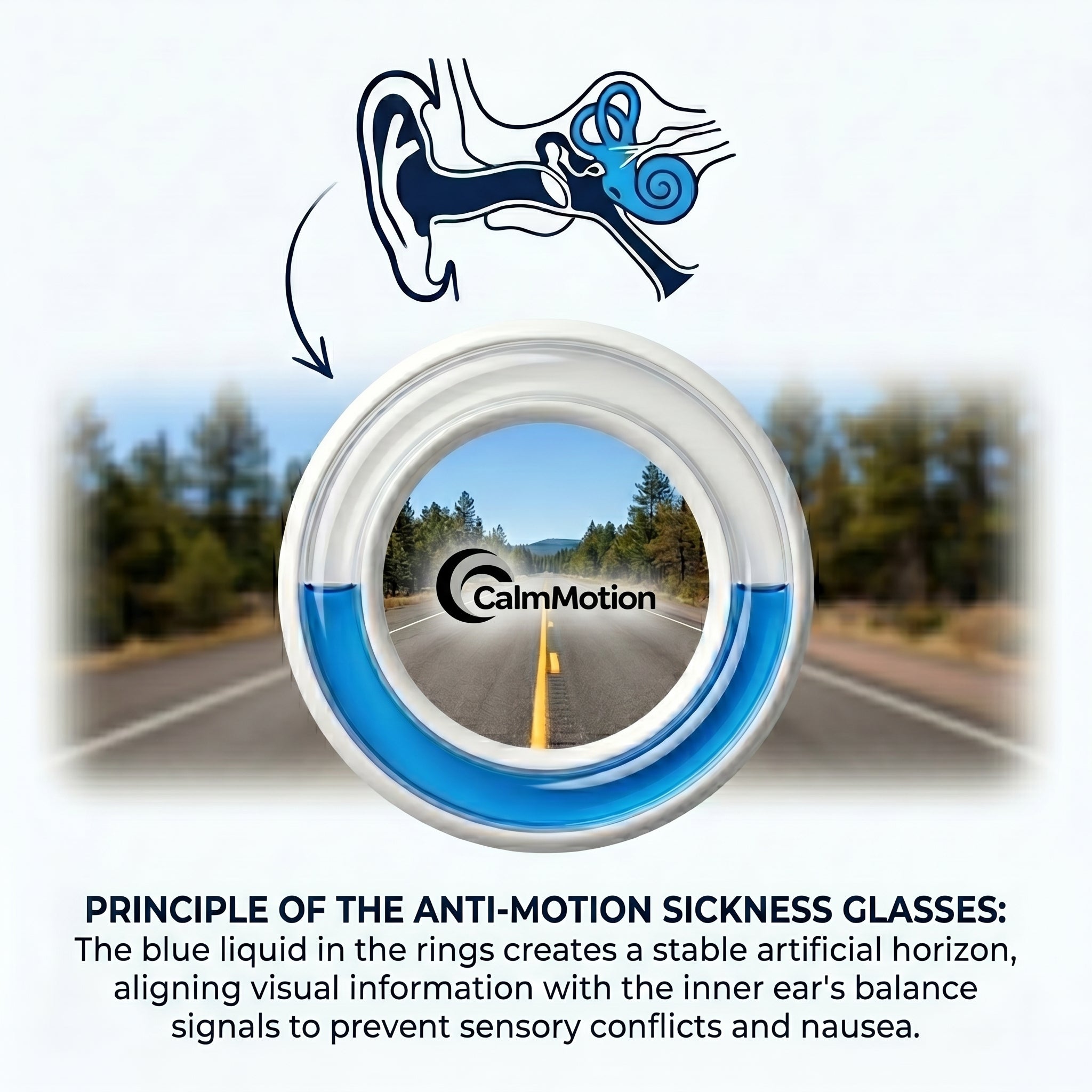 CalmMotion Balance Glasses For Visual Comfort On The Go