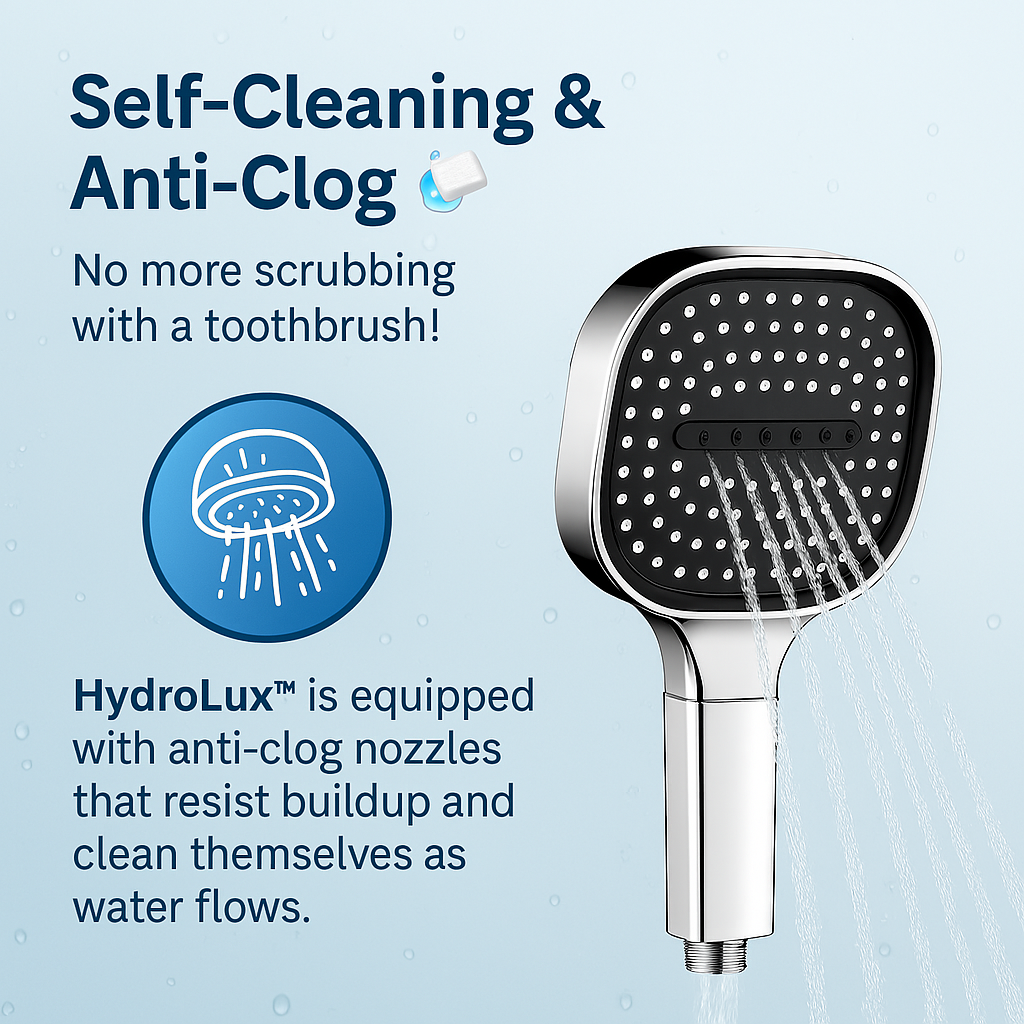 Duschkopf mit hohem Druck – Turbo-Boost-Technologie – Integrierte Filtration | meowbutter