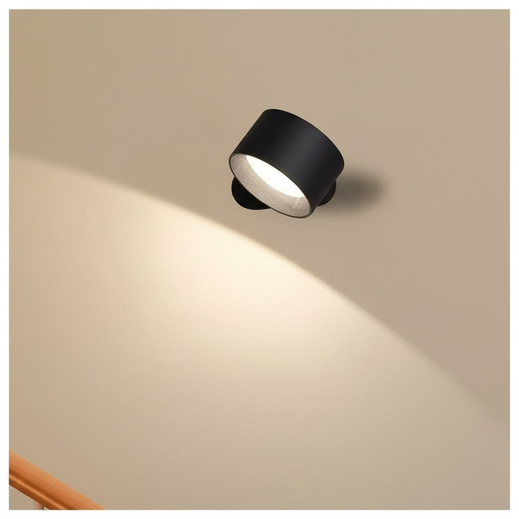 Nástěnné světlo s dobíjecí LED diodou a nastavitelným magnetickým držákem | Meowbutter