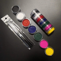 Kit de peinture corporelle arc-en-ciel Split Cake — Palette de pigments solubles dans l'eau