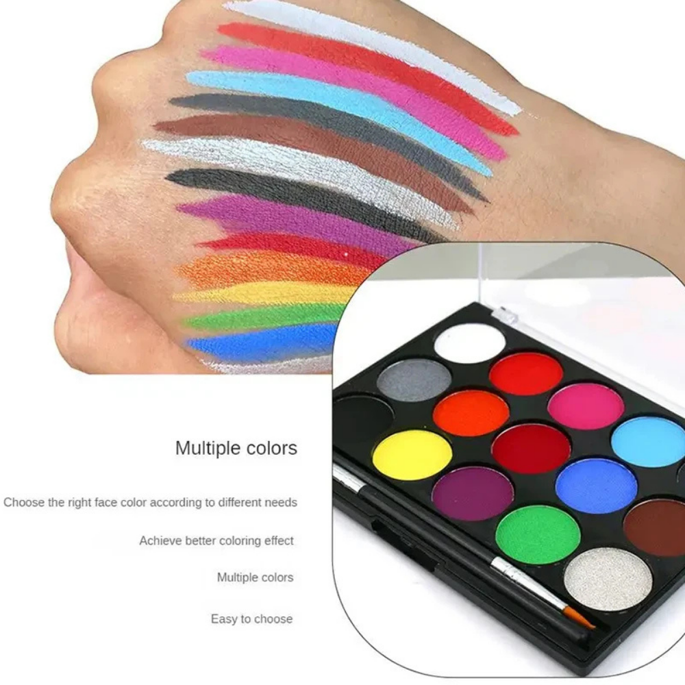 Body Paint Kit Kids Safe Non Toxic Colors Parties Festivals | Meowbutter