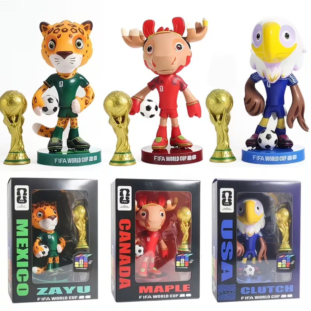2-Piece Air Horn Kit — Integrated Megaphone Projector And Sculpted Mascot Figurine