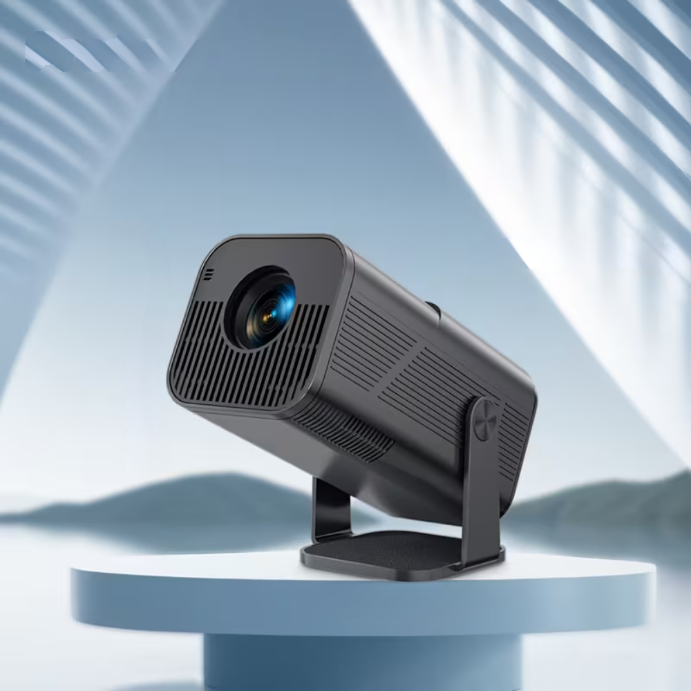 Trådløs mini-projektor med 1080P — bærbar LCD-skjerm, kompatibel med 4K-inngang
